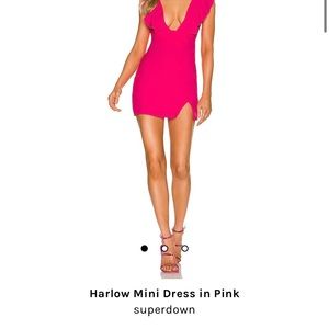 Superdown Harlow Mini Dress in Pink